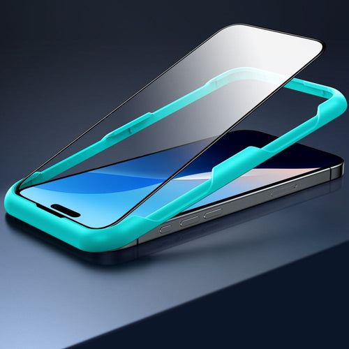 ESR Tempered Glass 2-PACK for iPhone 16 - transparent