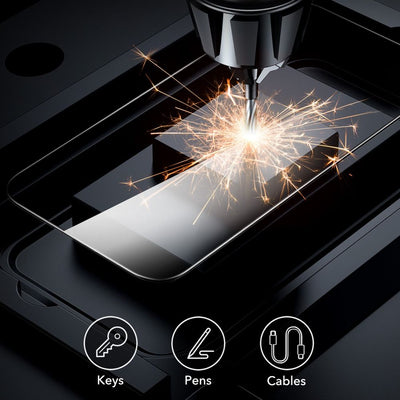ESR Tempered Glass 2-PACK for iPhone 16 Pro Max - transparent