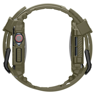 Spigen Rugged Armor ”Pro” Strap for Apple Watch 10 (46MM) - Green