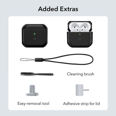 ESR Orbit Halolock MagSafe case for Apple AirPods 4 - black