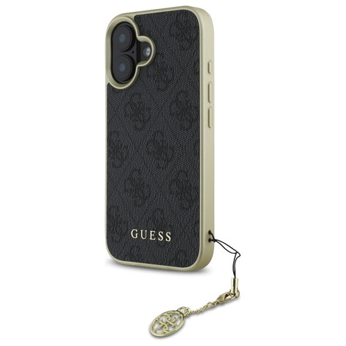 Guess 4G Charms Collection case for iPhone 16 - black