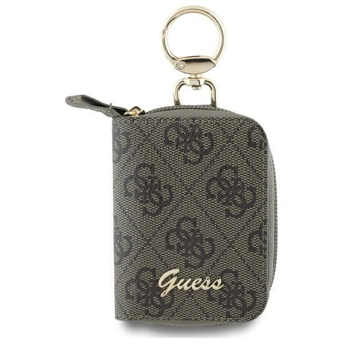 Guess Cable Pouch GUABP4DPTW Brown/brown 4G Triangle Cable Pouch