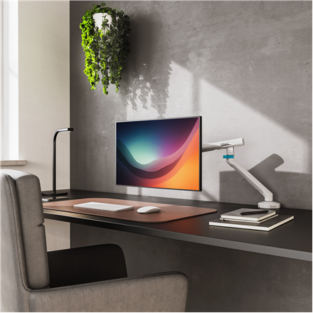 Digitus Desk Mount | Tilt, rotation, pivot | Single design monitor mount | 35 " | Maximum weight (capacity) 10 kg | Whit