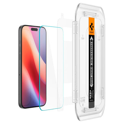 Spigen Glas.tR EZ Fit Tempered Glass for iPhone 16 Pro Max