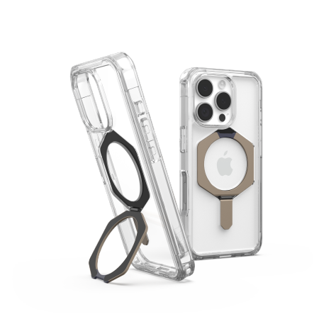 UAG Plyo XTE Magsafe case for iPhone 16 Pro - transparent titanium
