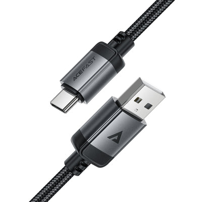 Acefast C20-04 USB-A - USB-C Cable 480Mb/s 3A 1.2m - Black