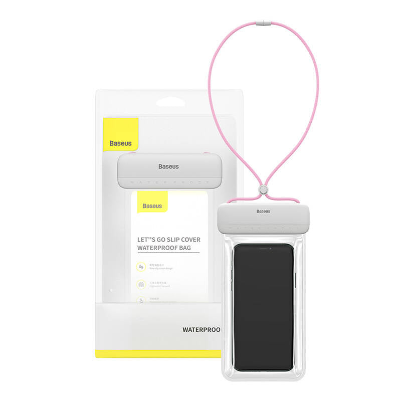 Baseus Let's Go Universal waterproof case for smartphones (pink) - Product Image 8