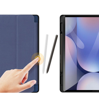 Dux Ducis Domo Case for Samsung Galaxy Tab S10 Plus/S9 Plus/S9 FE Plus - Blue