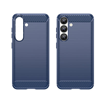 Carbon Case for Samsung Galaxy S25 - Blue — Hurtel