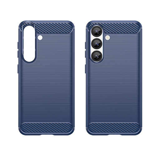 Carbon Case for Samsung Galaxy S25 - Blue — Hurtel