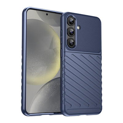 Thunder Case for Samsung Galaxy S25+ Silicone Armored Cover - Blue — Hurtel