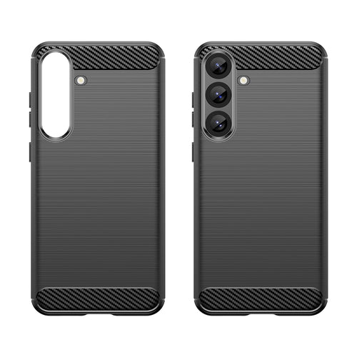 Carbon Case for Samsung Galaxy S25+ - Black — Hurtel