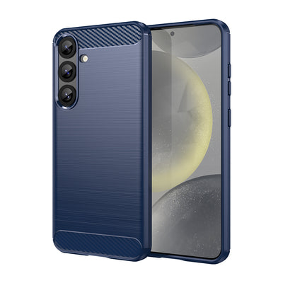 Carbon Case for Samsung Galaxy S25+ - Blue — Hurtel