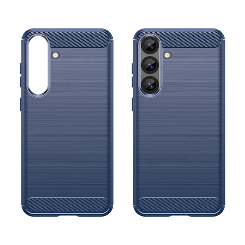 Carbon Case for Samsung Galaxy S25+ - Blue — Hurtel