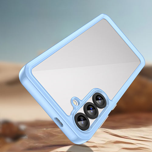 Outer Space Case with Gel Frame for Samsung Galaxy S25+ - Blue — Hurtel
