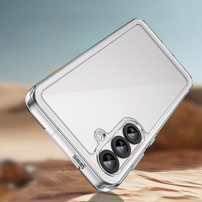 Outer Space Case with Gel Frame for Samsung Galaxy S25+ - Transparent — Hurtel