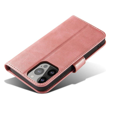 Magnet Case with Flip for Samsung Galaxy S25 Ultra - Pink — Hurtel