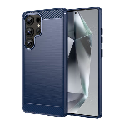 Carbon Case for Samsung Galaxy S25 Ultra - Blue — Hurtel