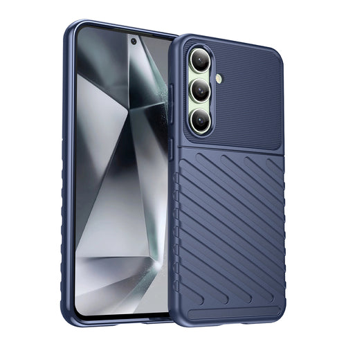 Thunder Case for Samsung Galaxy S24 FE silicone armor cover - blue — Hurtel