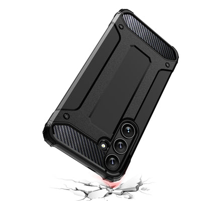 Hybrid Armor Case for Samsung Galaxy S24 FE Armored Hybrid Case - Black — Hurtel