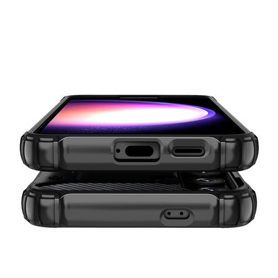 Hybrid Armor Case for Samsung Galaxy S24 FE Armored Hybrid Case - Black — Hurtel