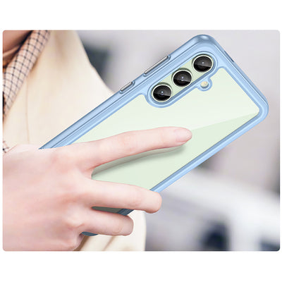 Outer Space Case with Gel Frame for Samsung Galaxy S24 FE - Blue — Hurtel