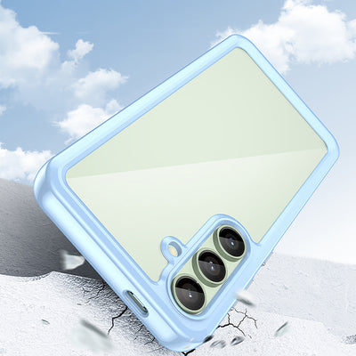 Outer Space Case with Gel Frame for Samsung Galaxy S24 FE - Blue — Hurtel