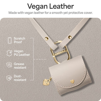 Spigen Cyrill Mini Bag for AirPods 4 - Beige