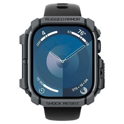 Spigen Rugged Armor Case for Apple Watch 10 46mm - Gray