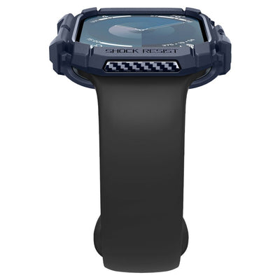 Spigen Rugged Armor Case for Apple Watch 10 46mm - Navy Blue