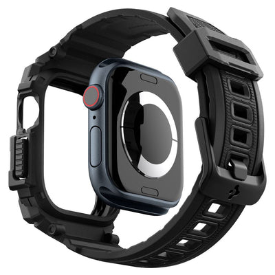 Spigen Rugged Armor Case for Apple Watch 10 46mm - Black