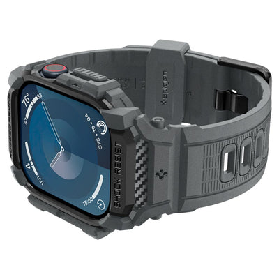 Spigen Rugged Armor Case for Apple Watch 10 46mm - Gray