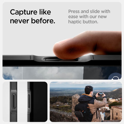 Spigen Tough Armor "T" MagSafe case for iPhone 16 Pro Max - black