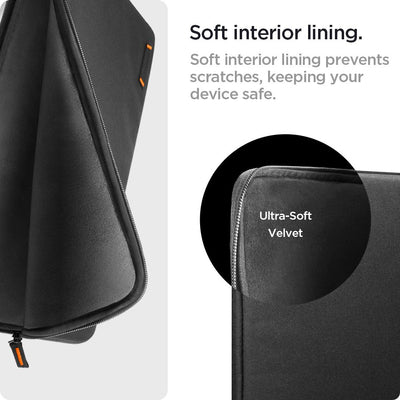 Spigen Basic Pouch 15-16" Laptop Bag - Black