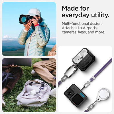 Spigen Universal Set Lanyard and Pendant - Purple