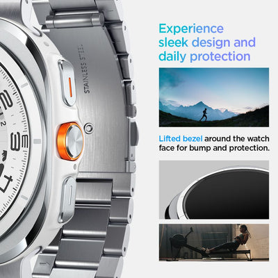 Spigen Modern Fit Band Bracelet for Samsung Galaxy Watch Ultra 47mm - Silver