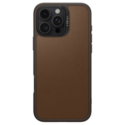 Spigen Cyrill Kajuk Mag iPhone 16 Pro Max Case - Brown