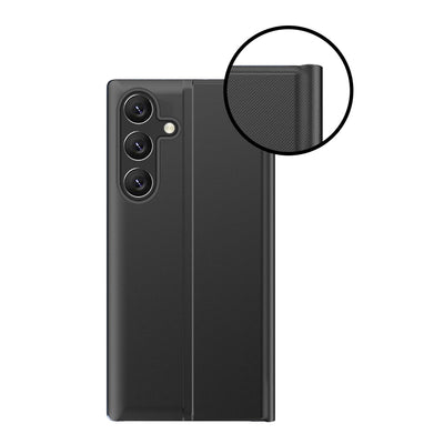 New Sleep Case Flip Cover with Stand Function for Samsung Galaxy A26 - Black — Hurtel