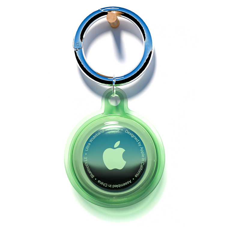 Apple AirTag Case Waterproof - Green — Hurtel
