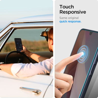 Spigen Glas.tR Slim 2-Pack Tempered Glass for Samsung Galaxy A16 4G / 5G - Transparent