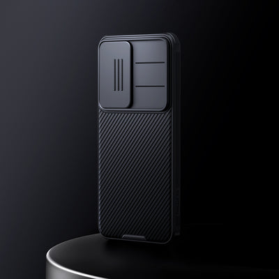 Nillkin CamShield Pro Case for Samsung Galaxy S25 with Camera Cover - Black
