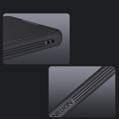 Nillkin CamShield Pro Case for Samsung S25 Ultra with Camera Cover - Black