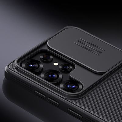 Nillkin CamShield Pro Case for Samsung S25 Ultra with Camera Cover - Black