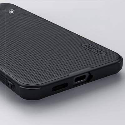 Nillkin Super Frosted Shield Pro Magnetic Case for Samsung S25+ with MagSafe - Black