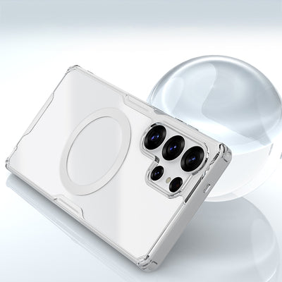 Nillkin Nature TPU Pro Magnetic Case with MagSafe for Samsung Galaxy S25 Ultra - White