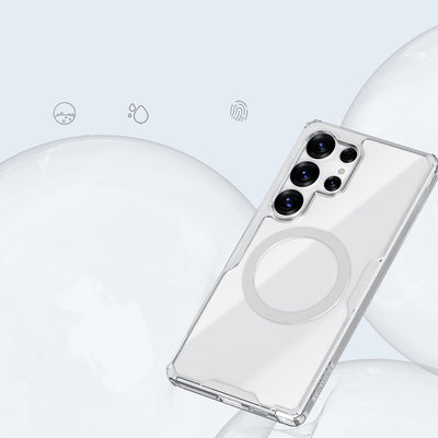 Nillkin Nature TPU Pro Magnetic Case with MagSafe for Samsung Galaxy S25 Ultra - White