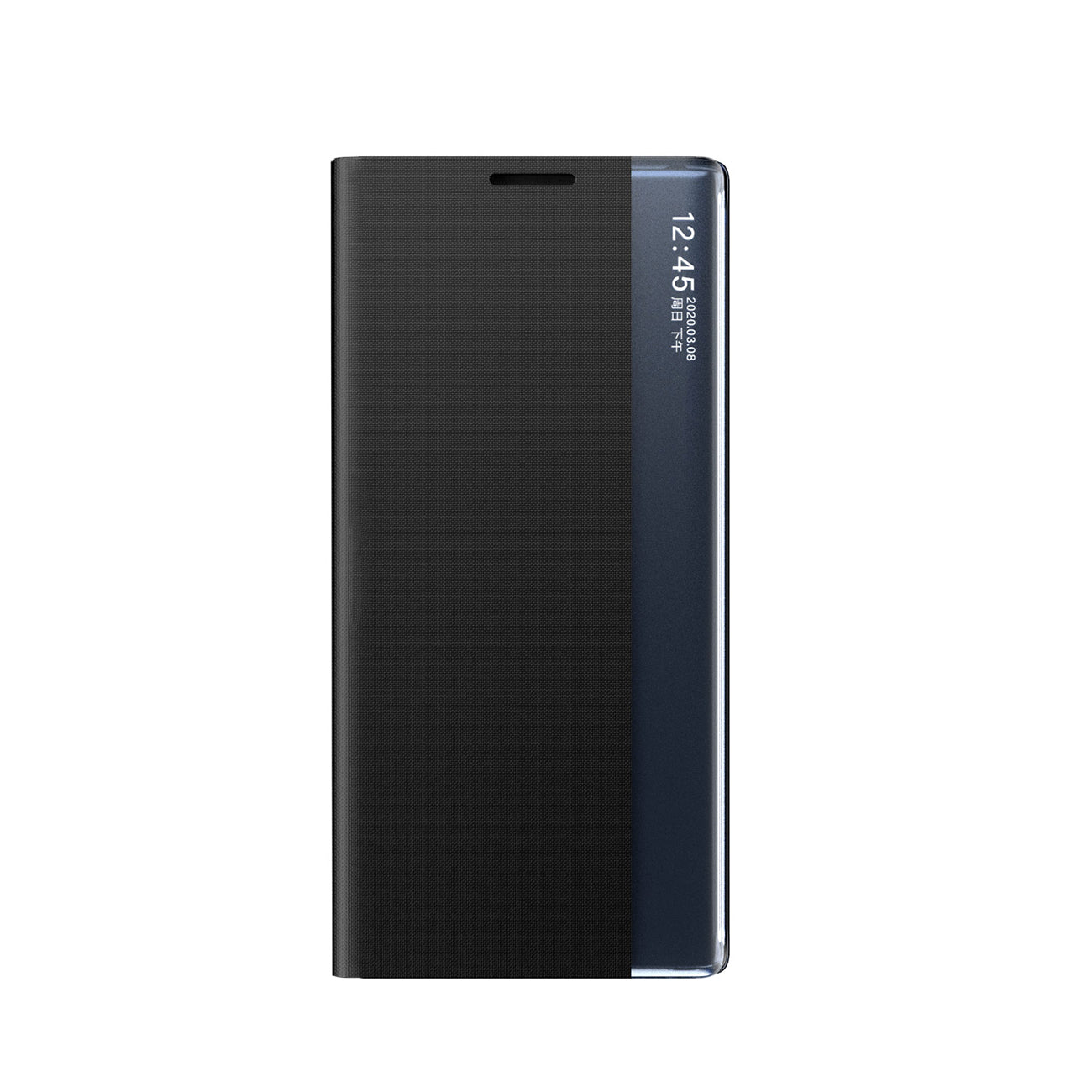New Sleep Case Flip Cover with Stand Function for Samsung Galaxy A36 - Black — Hurtel