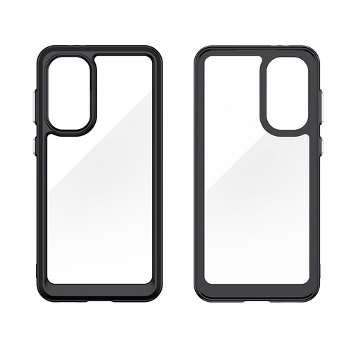 Outer Space Case for Samsung Galaxy A36 Cover with Flexible Frame - Black — Hurtel