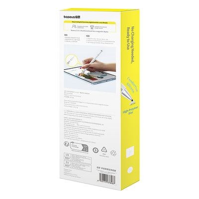Baseus Smooth Writing III 3in1 Passive Stylus - Non-magnetic Version - White