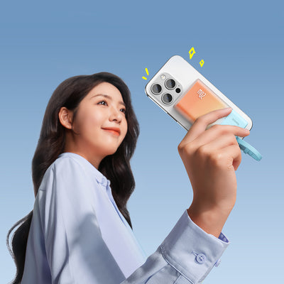 Baseus Popsicle 5200mAh 20W Powerbank with Built-in Lightning Cable (+ White Baseus Simple USB-C - USB-C 60W/20V/3A/30cm Cabl